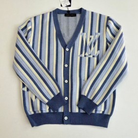 루* 스트라이프 자카드 가디건