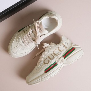 구* 띠 로고 라이톤 레더 스니커즈 (남여공용)