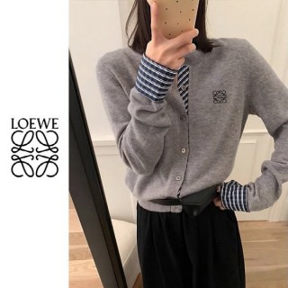 [L] 자수 체크 레이어드가디건 (여성)