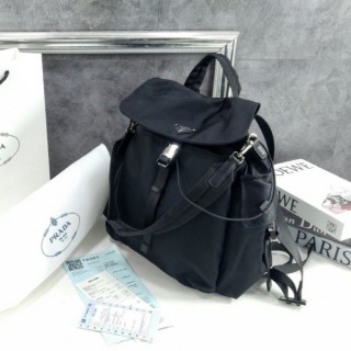 프** 익스플로어 리나일론 및 가죽 백팩