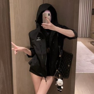 샤* 후드 바람막이 (여성)