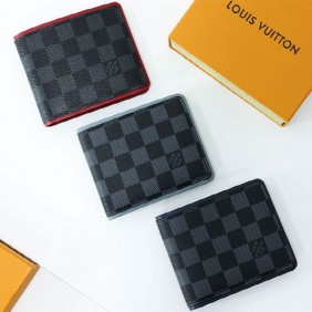 루* 다미에 그라피트 멀티플 반지갑