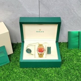 로* 데이데이트36mm 18K옐로우골드 금통