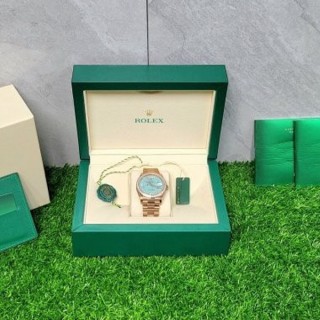 로* 데이데이트36mm 18K로즈골드 금통