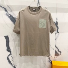 로* 자수로고 라운드 티셔츠 커스텀